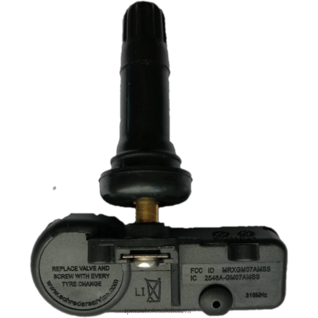 D2DH4T1345 TPMS sistema - tpms buick/cadillac padangų slėgio jutiklis 25799331